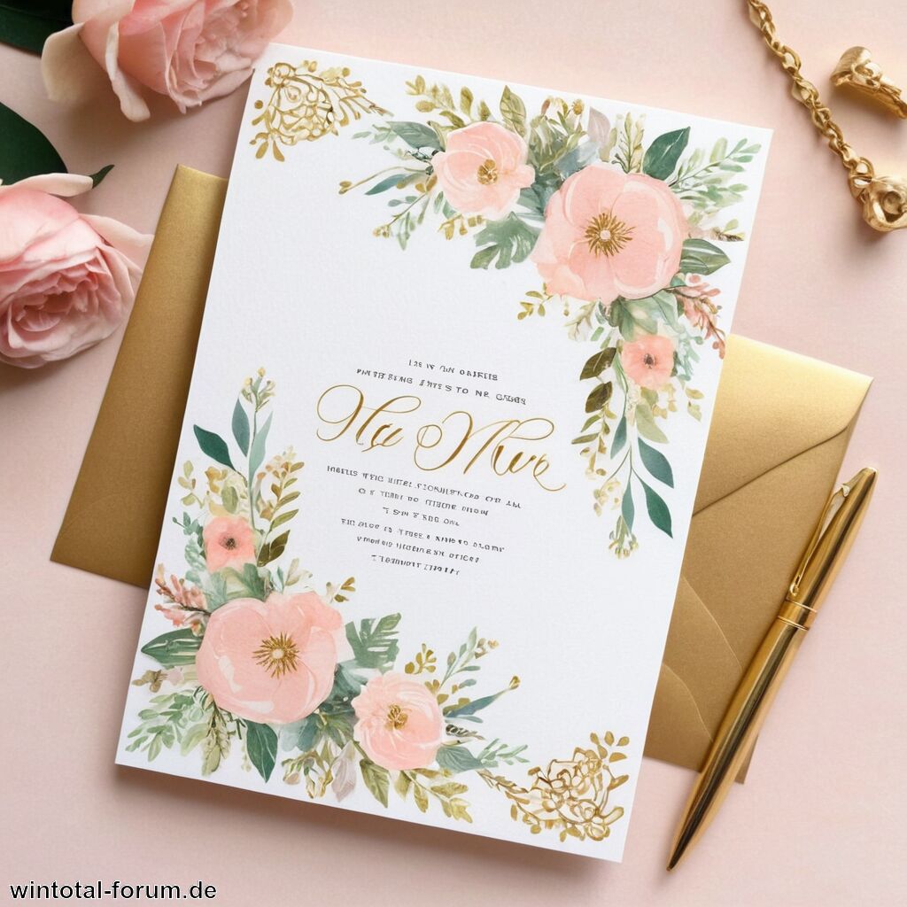 Hochzeitskarte verfassen: Was gehört in eine Glückwunschkarte zur Hochzeit?