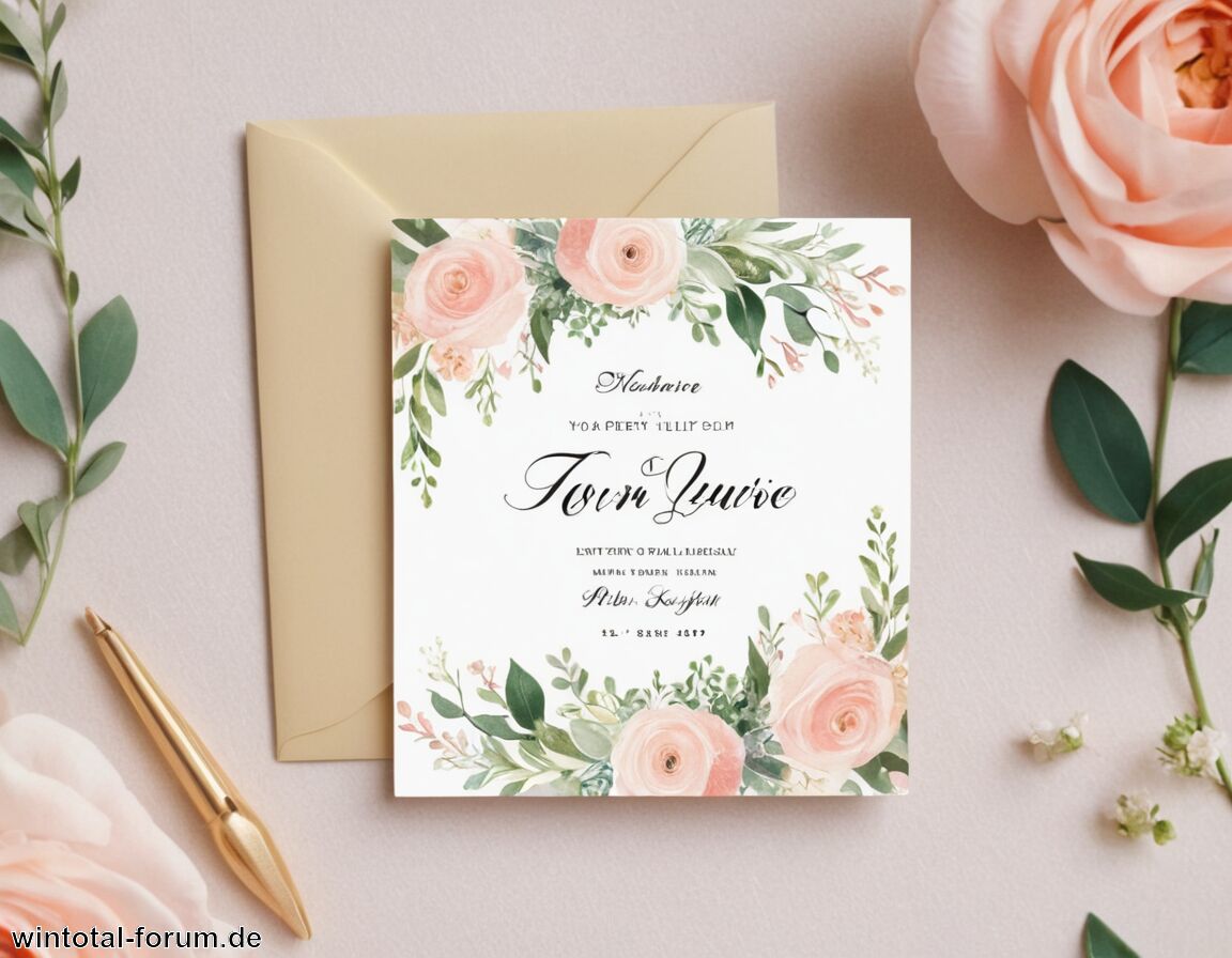 Vorschlag: Mustertext für Eltern an das Brautpaar - Hochzeitskarte verfassen: Was gehört in eine Glückwunschkarte zur Hochzeit?
