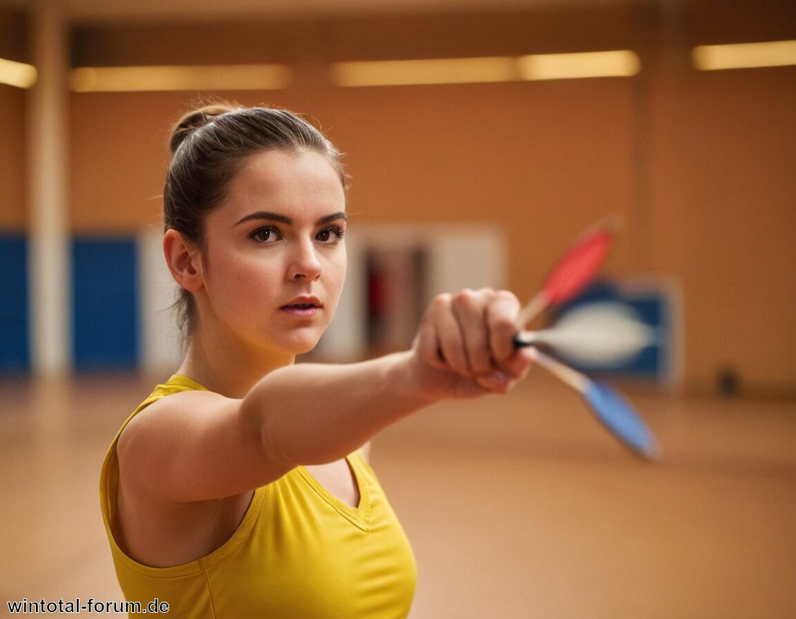 Gemeinsamer Weg im Sport und gegenseitige Motivation - Die spannende Welt der Darts-Spielerin Christin Jahn