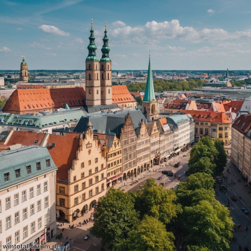 Leipzig - die aufstrebende Stadt vorgestellt