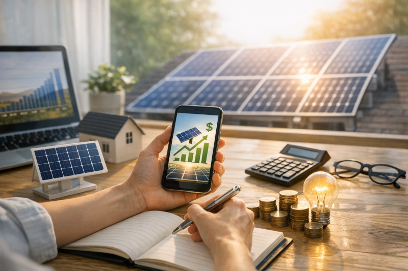 Solarenergie für Einsteiger: Wie man in Photovoltaik investieren kann