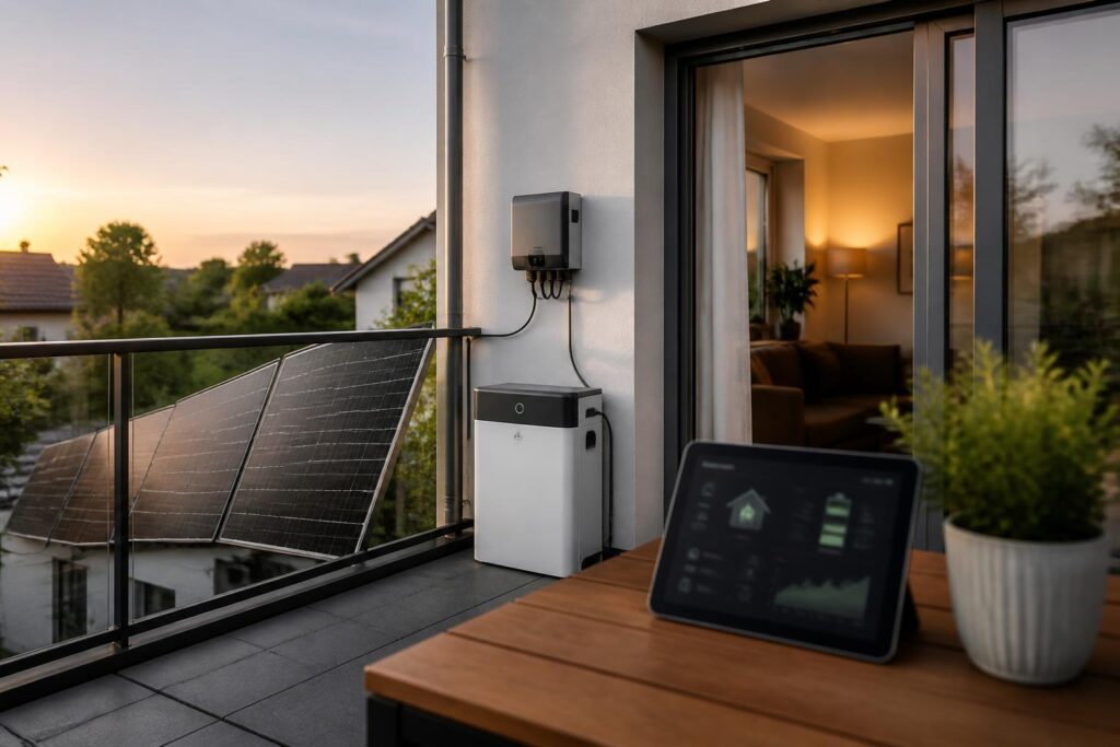 Balkonkraftwerk mit Speicher im Smart Home: Wie PV-Speicher in das Home Assistant Ökosystem integriert werden