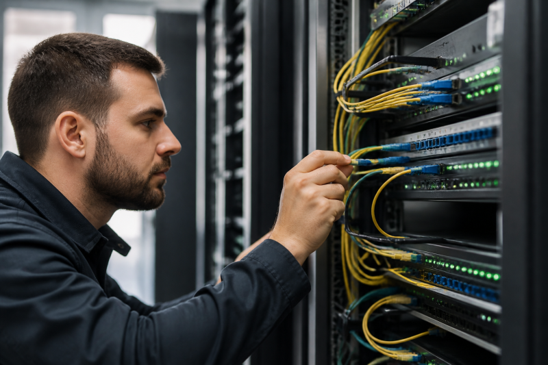 LWL-Kabel im Netzwerk: Wann Glasfaser gegenüber Kupfer die bessere Wahl ist